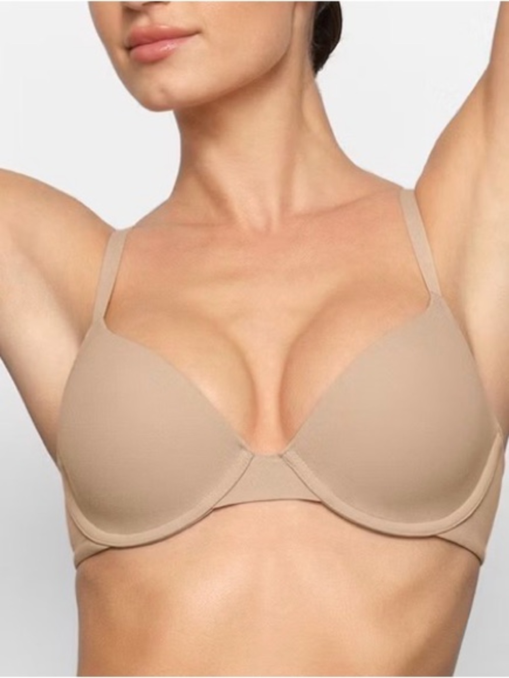 NWT SKIMS Women’s Fits Everybody T-Shirt Bra Color Clay - Size 32DD